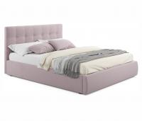 Купить мягкая кровать selesta 1400 лиловая с подъемным механизмом | МебельСТОК