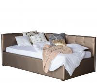 Купить односпальная кровать-тахта colibri 800 мокко с подъемным механизмом | МебельСТОК