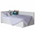 Купить односпальная кровать-тахта bonna 900 белый с подъемным механизмом и матрасом астра | ZEPPELIN MOBILI
