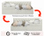 Купить односпальная кровать-тахта afelia с ящиками и бортиком 900 бежевая с ортопедическим основанием | МебельСТОК