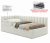 Купить мягкая кровать milena с бортиком 900 беж с подъемным механизмом | МебельСТОК