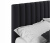 Купить мягкая кровать с тумбами olivia 1600 темная с подъемным механизмом | МебельСТОК