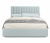 Купить мягкая кровать olivia 1400 мята пастель с подъемным механизмом | МебельСТОК