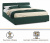 Мягкая кровать Erika 1600 изумруд с подъемным механизмом Купить мягкая кровать erika 1600 изумруд с подъемным механизмом | МебельСТОК