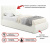 Купить мягкая кровать selesta 900 беж с ортопед.основанием с матрасом promo b cocos | ZEPPELIN MOBILI