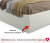 Купить мягкая кровать "stefani" 1400 беж с подъемным механизмом с орт.матрасом promo b cocos | ZEPPELIN MOBILI