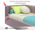 Купить мягкая кровать milena 900 лиловая с подъемным механизмом | МебельСТОК
