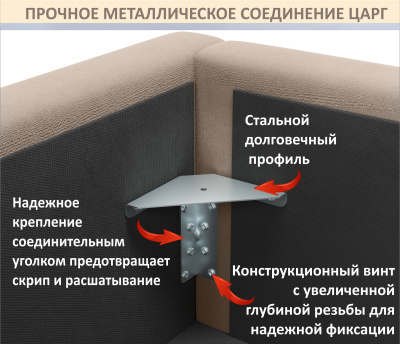 Купить мягкая кровать-тахта aura 1200 мокко с подъемным механизмом | МебельСТОК