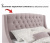 Купить мягкая кровать "stefani" 1400 лиловая с подъемным механизмом с орт.матрасом promo b cocos | МебельСТОК