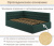 Мягкая кровать-тахта Aura 1200 изумруд с подъемным механизмом Купить мягкая кровать-тахта aura 1200 изумруд с подъемным механизмом | МебельСТОК