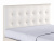 Мягкая интерьерная кровать "Селеста" 1400 белая с матрасом PROMO B COCOS | МебельСТОК