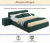Мягкая кровать Skandi 1600 изумруд с подъемным механизмом Купить мягкая кровать skandi 1600 изумруд с подъемным механизмом | МебельСТОК
