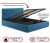 Купить мягкая кровать с тумбами verona 1600 синяя с подъемным механизмом | МебельСТОК