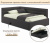Мягкая кровать-тахта Aura 1200 шоколад с подъемным механизмом Купить мягкая кровать-тахта aura 1200 шоколад с подъемным механизмом | МебельСТОК