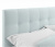 Купить мягкая кровать selesta 1400 мята пастель с ортопед.основанием | МебельСТОК