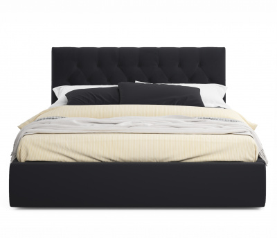 Купить мягкая кровать verona 1800 темная с подъемным механизмом | МебельСТОК