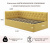 Купить односпальная кровать-тахта afelia с ящиками и бортиком 900 желтая с ортопедическим основанием | МебельСТОК