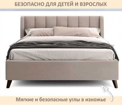 Купить мягкая кровать betsi 1600 мокко с подъемным механизмом | ZEPPELIN MOBILI