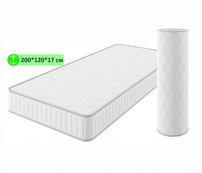 Купить матрас basic soft 120*200 white | МебельСТОК