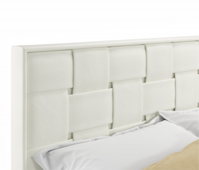 Купить мягкая кровать tiffany-о 1600 беж с ортопедическим основанием | МебельСТОК
