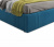 Купить мягкая кровать tiffany 1600 синяя с ортопедическим основанием с матрасом гост | МебельСТОК