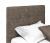 Купить мягкая кровать selesta 900 кожа брауни с ортопедическим основанием и матрасом promo b cocos | МебельСТОК