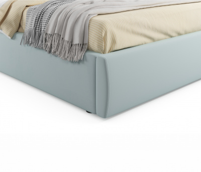 Купить мягкая кровать verona 1400 мята пастель с подъемным механизмом | МебельСТОК