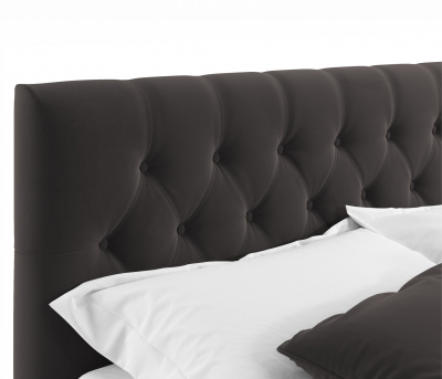 Купить мягкая кровать с тумбами verona 1600 шоколад с подъемным механизмом | МебельСТОК