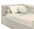 Купить односпальная кровать-тахта bonna 900 кожа кремовый с подъемным механизмом | МебельСТОК
